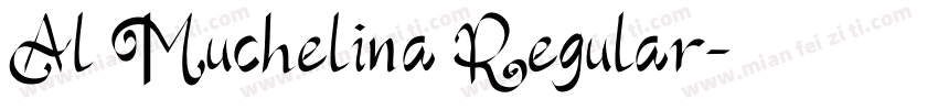 Al Muchelina Regular字体转换